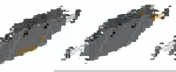 Solenoid Valve: 2-Position, 3/8